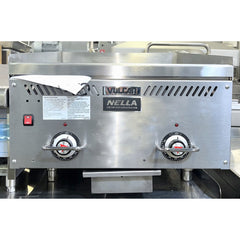 (DEMO) Vulcan VCCG24-AR01 24" Natural Gas Griddle with Atmospheric Burners & Chrome Plate - 60,000 BTU