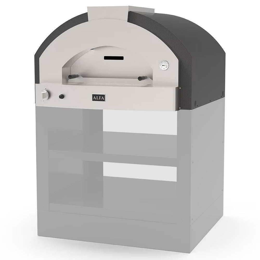 Alfa Quick 4 Pizze Silver Grey Professional Pizza Oven - Q4P