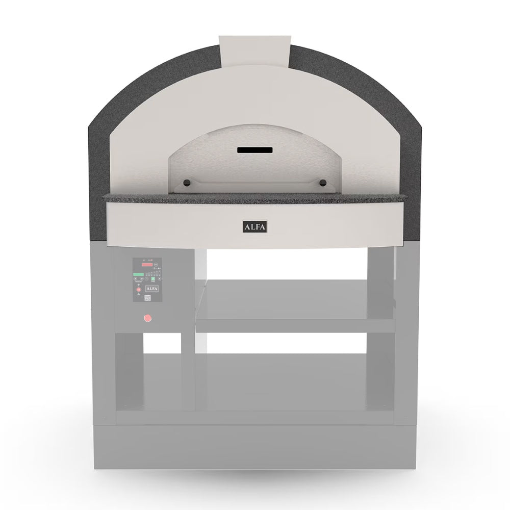 Alfa Quick 6 Pizze Silver Grey Professional Pizza Oven - Q6P