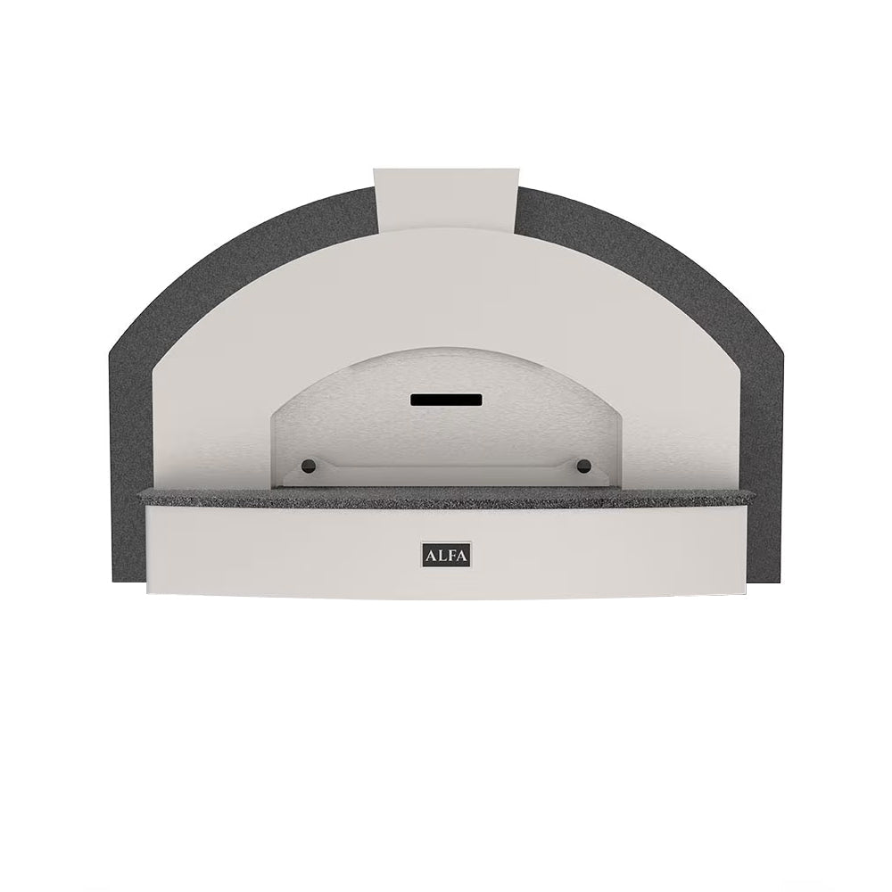 Alfa Quick 6 Pizze Silver Grey Professional Pizza Oven - Q6P