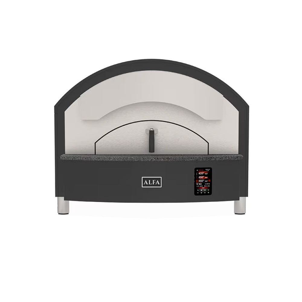 Alfa Zeno 6 Pizze Electric Professional Pizza Oven with Base - FP-Z6P-BE-NER