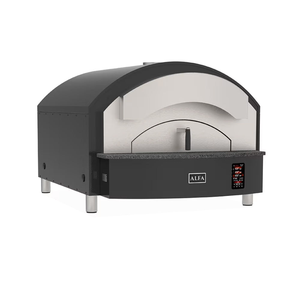 Alfa Zeno 6 Pizze Electric Professional Pizza Oven with Base - FP-Z6P-BE-NER