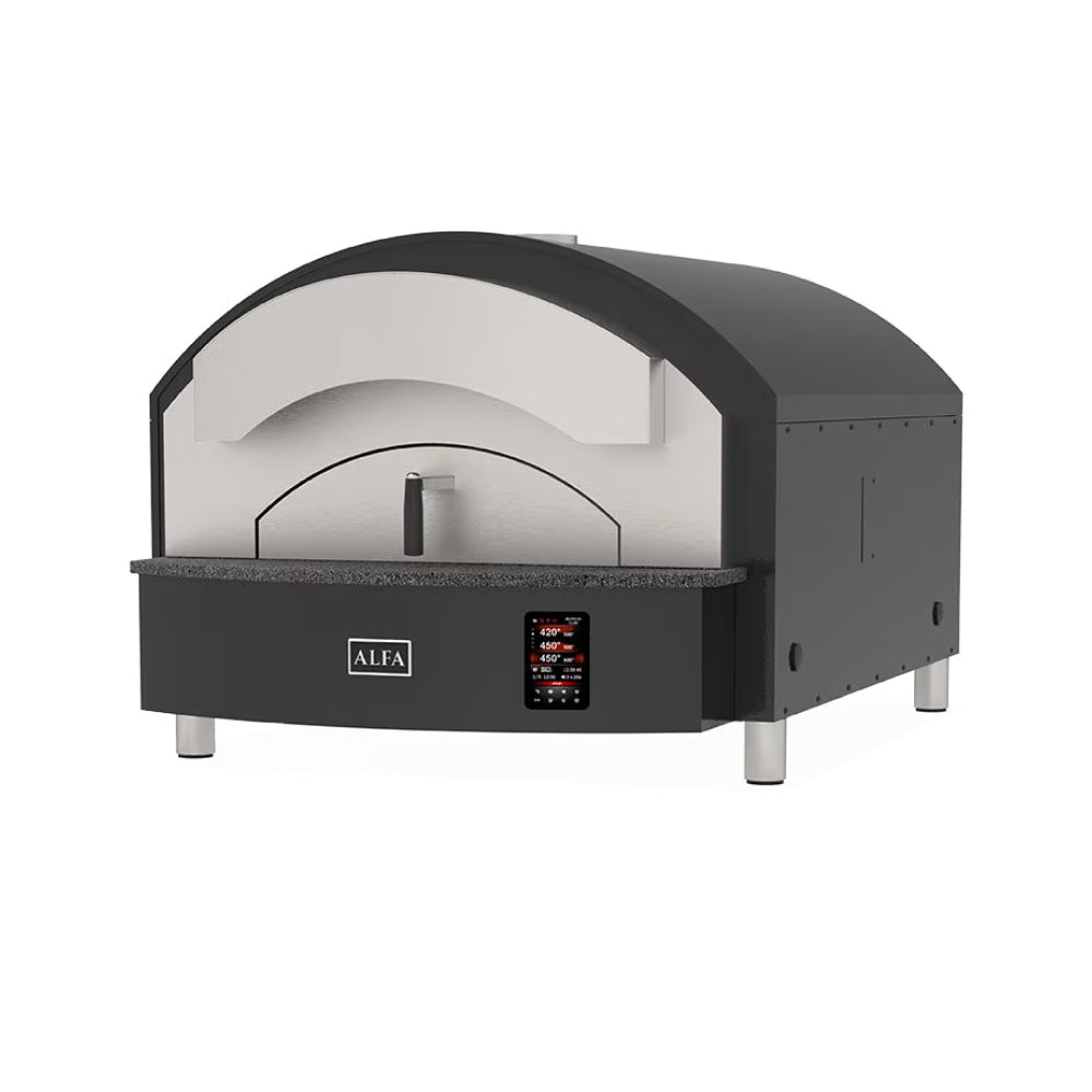 Alfa Zeno 6 Pizze Electric Professional Pizza Oven with Base - FP-Z6P-BE-NER