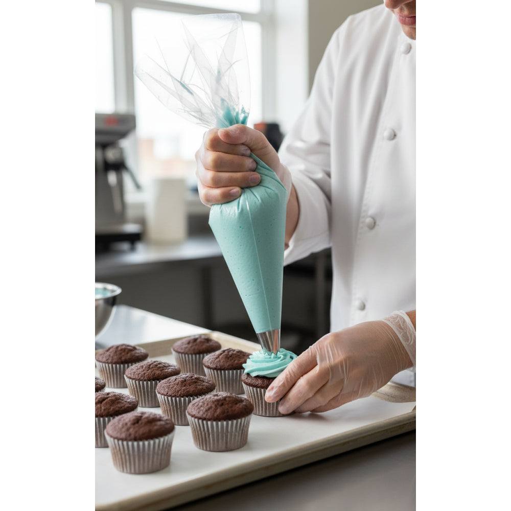 Ateco 18" Clear Decorating Pastry Bag - 100 Piece - 4718