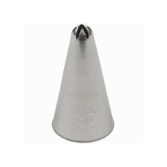 Ateco Stainless Steel Closed Star Icing Decorating Tip - Medium Size