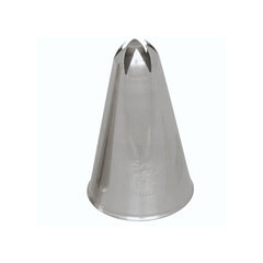 Ateco Stainless Steel Closed Star Icing Decorating Tip - Large Size