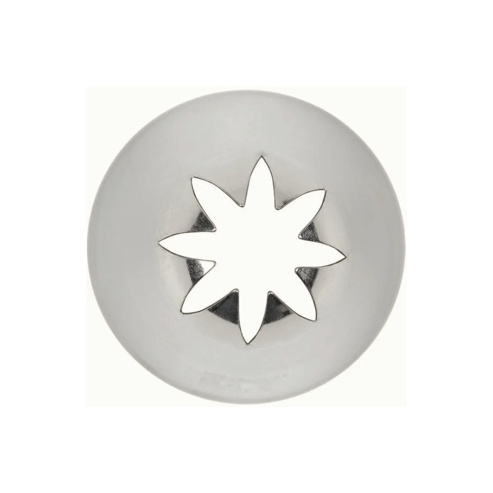 Ateco Stainless Steel Closed Star Icing Decorating Tip - Large Size