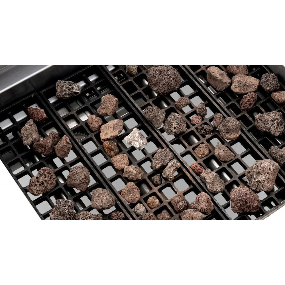 Atosa ATCB-48 48" Countertop Radiant Natural Gas Charbroiler - 140,000 BTU