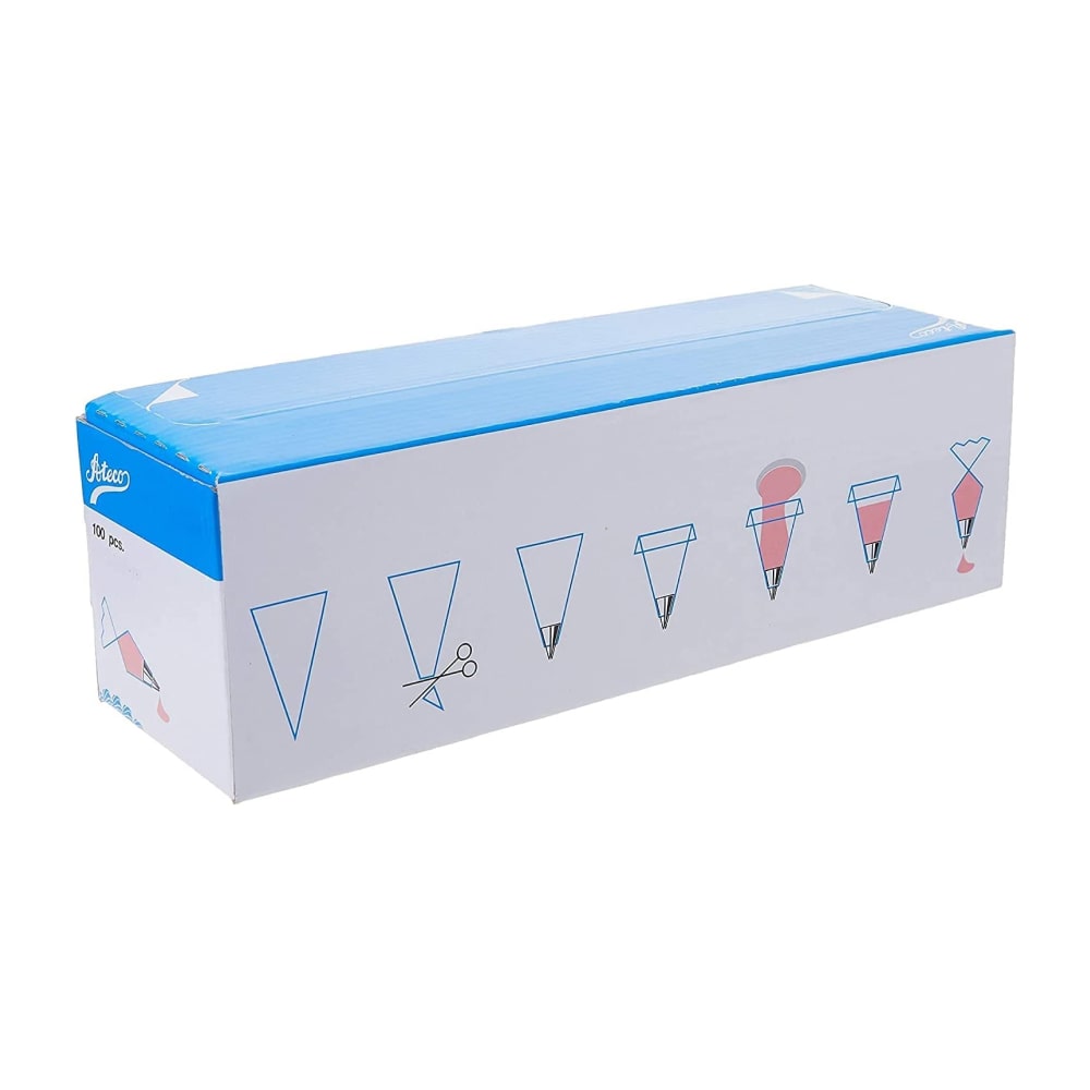 Ateco 18" Clear Decorating Pastry Bag - 100 Piece - 4718