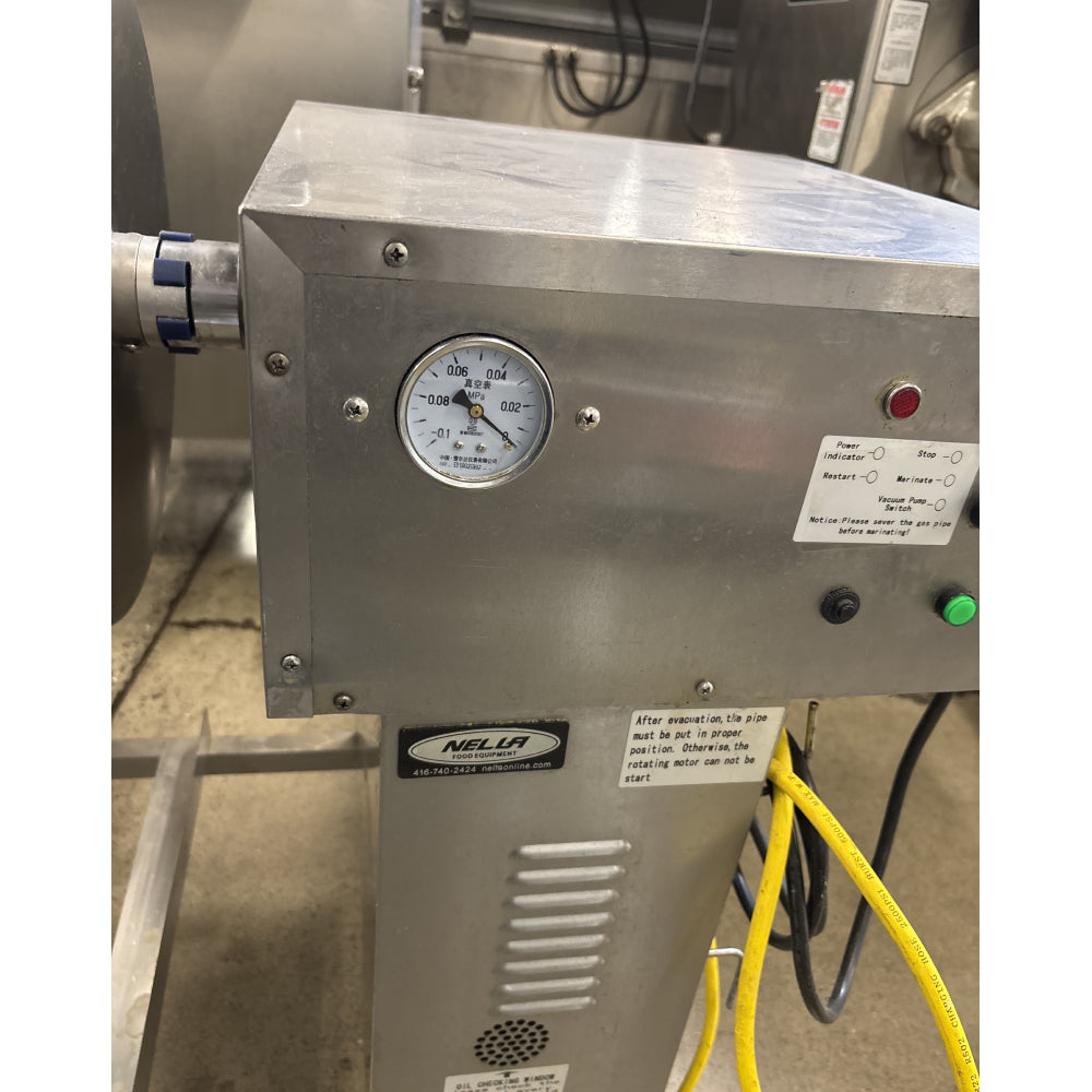 (USED) Nella 0.25 hp Vacuum Meat Marinator - 41514