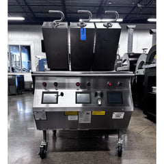 (SHOWROOM MODEL) Taylor L811 36" High-Volume Gas/Electric 3-Platen Commercial Clamshell Griddle