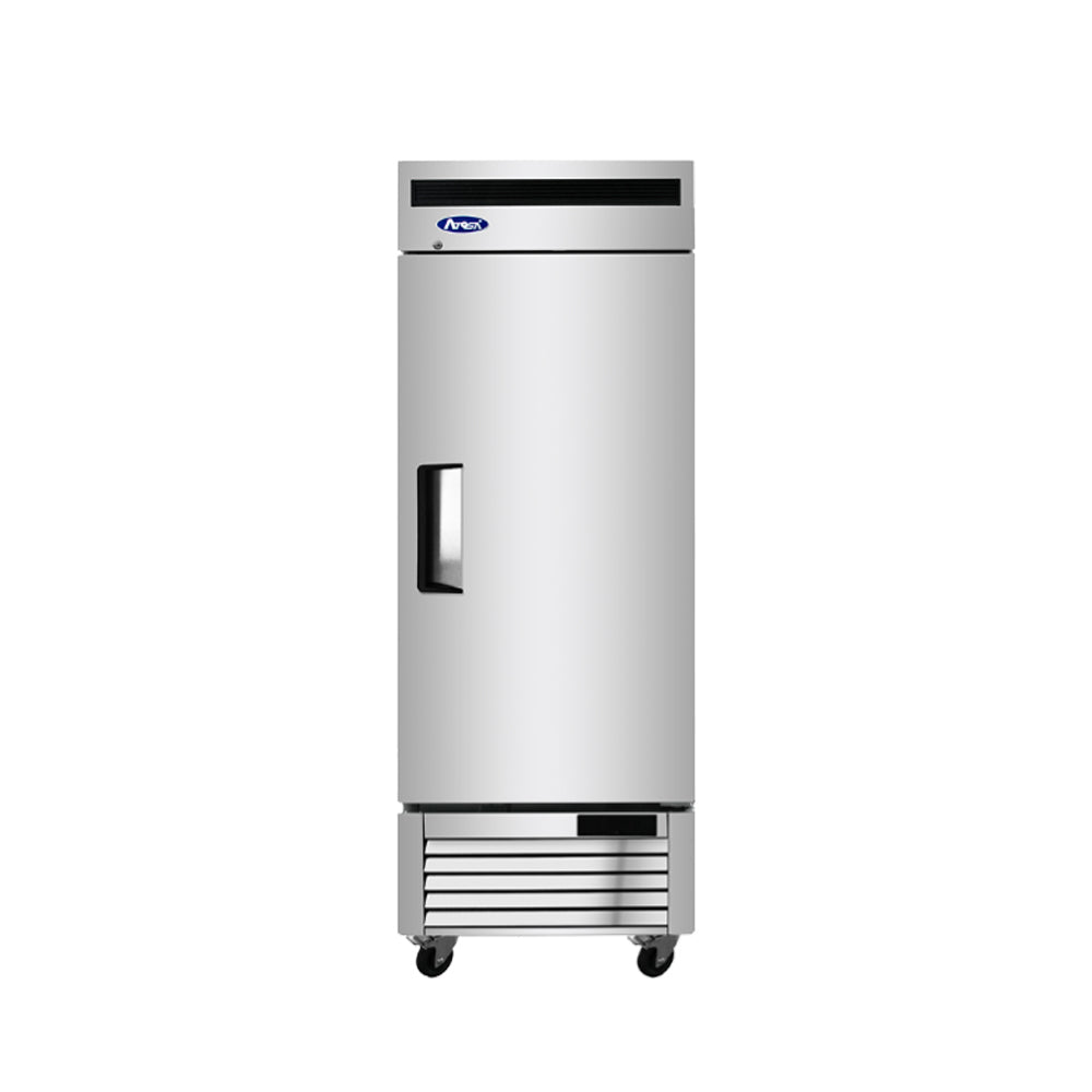 (USED) Atosa MBF8505GR 27" Bottom Mount Solid Door Reach-In Refrigerator - 19.1 Cu. Ft.