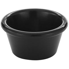 American Metalcraft MRS200BL 2 Oz. Black Smooth Melamine Ramekin