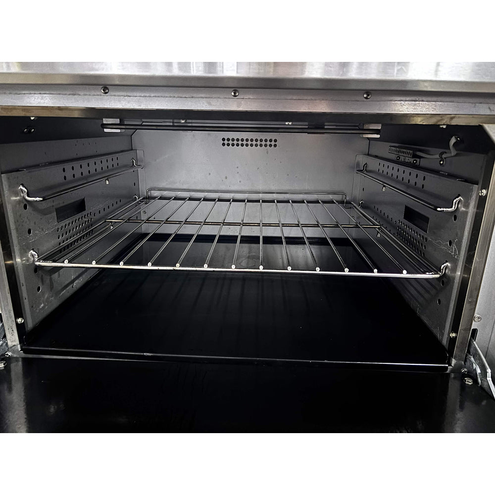 (DEMO) Nella 36" Electric 6-Burner Commercial Range with Standard Oven - 208V, 18kW, 3Ph - 49103