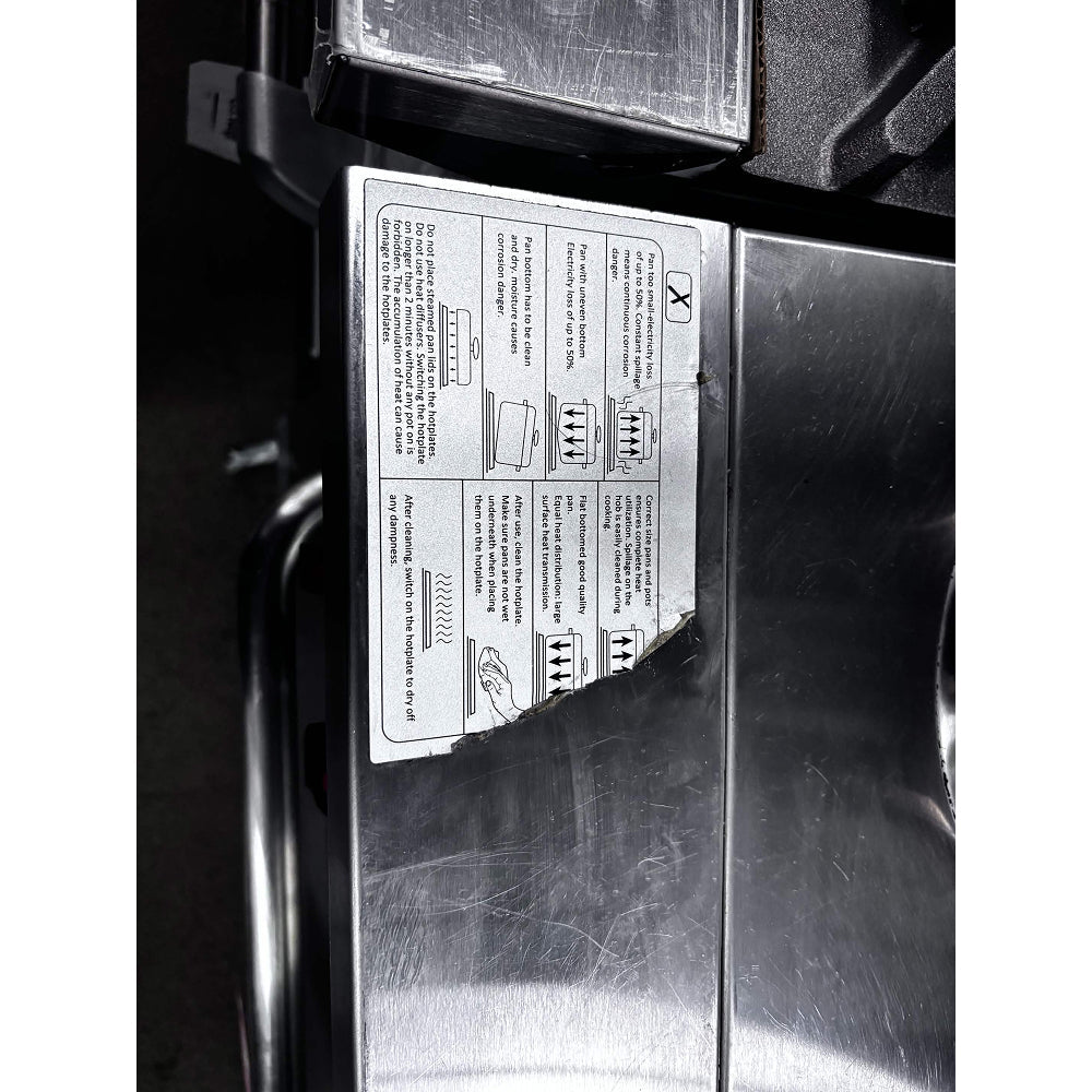 (DEMO) Nella 36" Electric 6-Burner Commercial Range with Standard Oven - 208V, 18kW, 3Ph - 49103