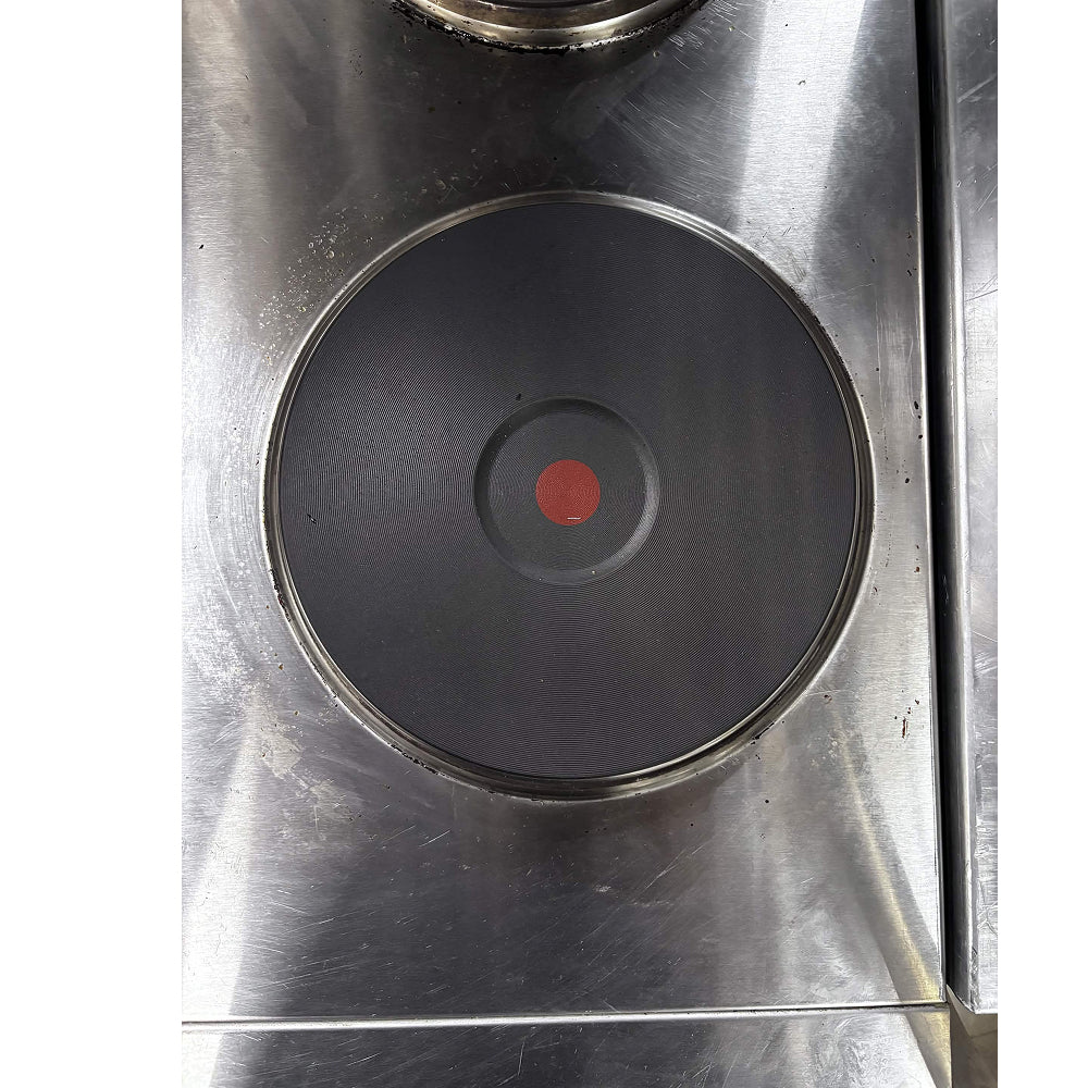 (DEMO) Nella 36" Electric 6-Burner Commercial Range with Standard Oven - 208V, 18kW, 3Ph - 49103