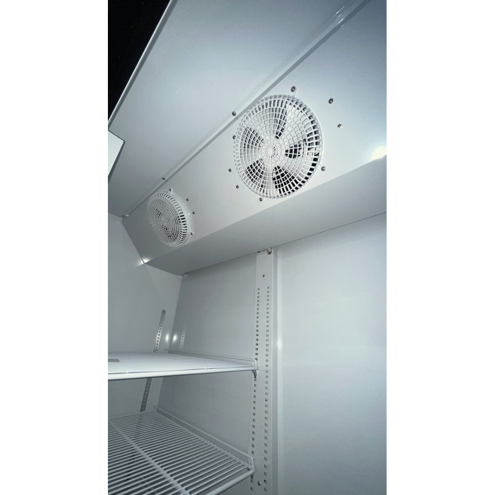 (SCRATCH & DENT) EFI C2S-52.4GD 52" Sliding Glass 2-Door Refrigerated Merchandiser - 50 Cu. Ft.