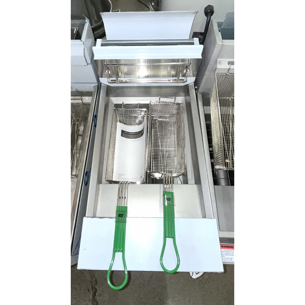(SCRATCH & DENT) Frymaster GF14 40 Lb. Standard Liquid Propane Fryer - 100,000 BTU