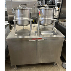 (USED) Crown Steam EMT-10 10-Gallon Electric Steam Kettle - 208V / 3Ph