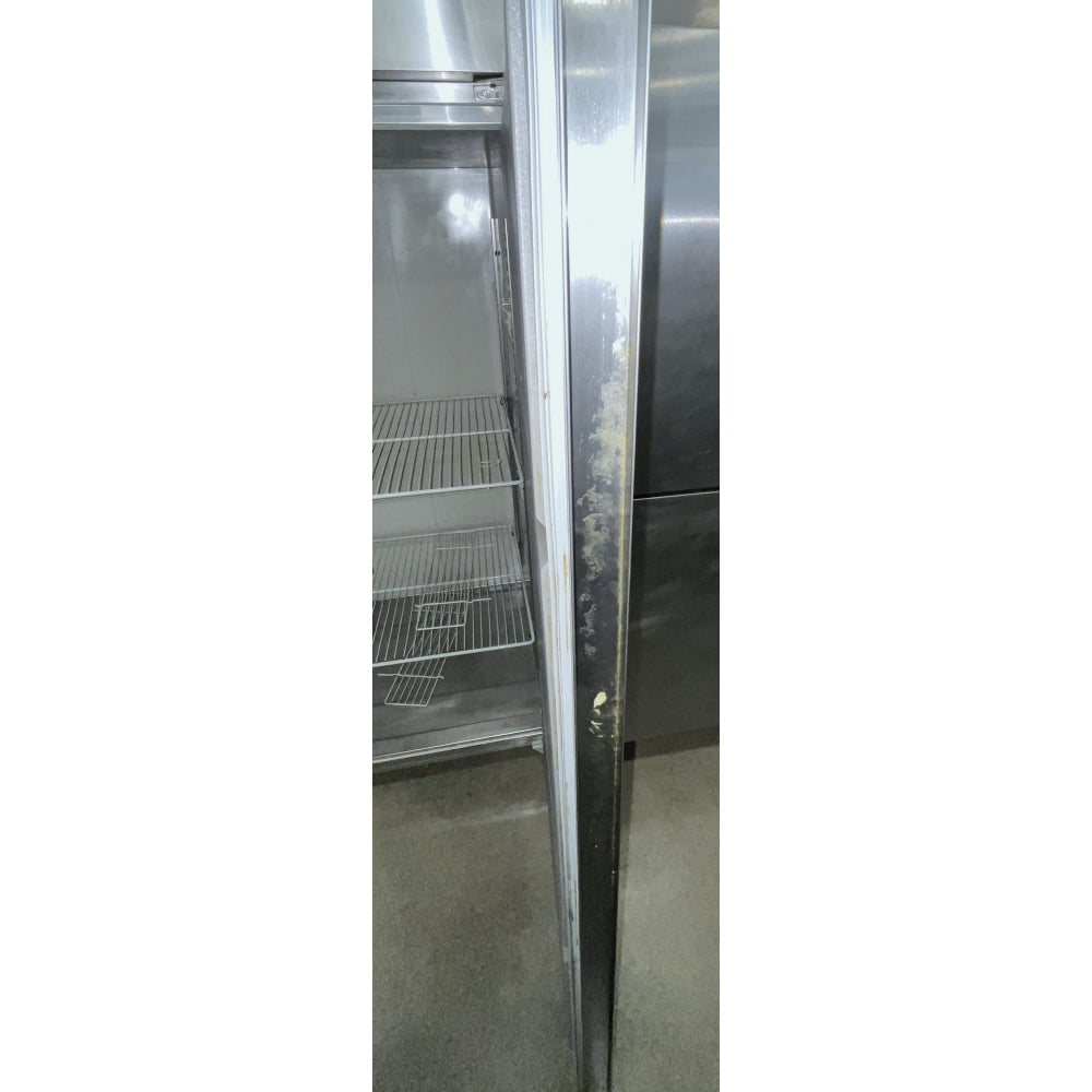 (USED) Delfield GBR2P-S-M481 55" 2-Section Solid Door Reach-In Refrigerator