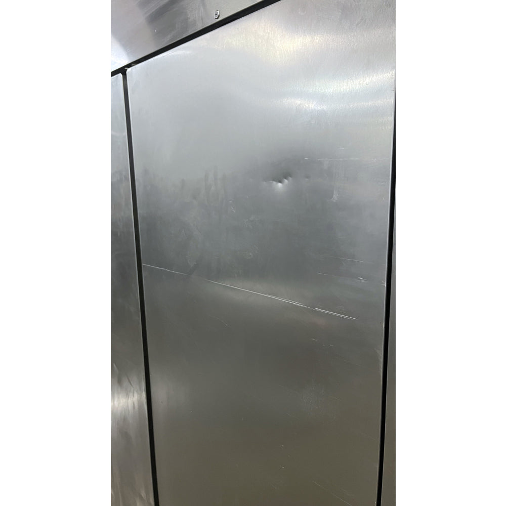 (USED) Delfield GBR2P-S-M481 55" 2-Section Solid Door Reach-In Refrigerator