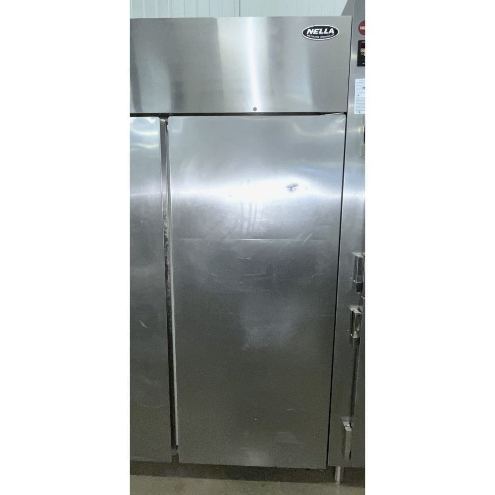 (USED) Delfield GBR2P-S-M481 55" 2-Section Solid Door Reach-In Refrigerator