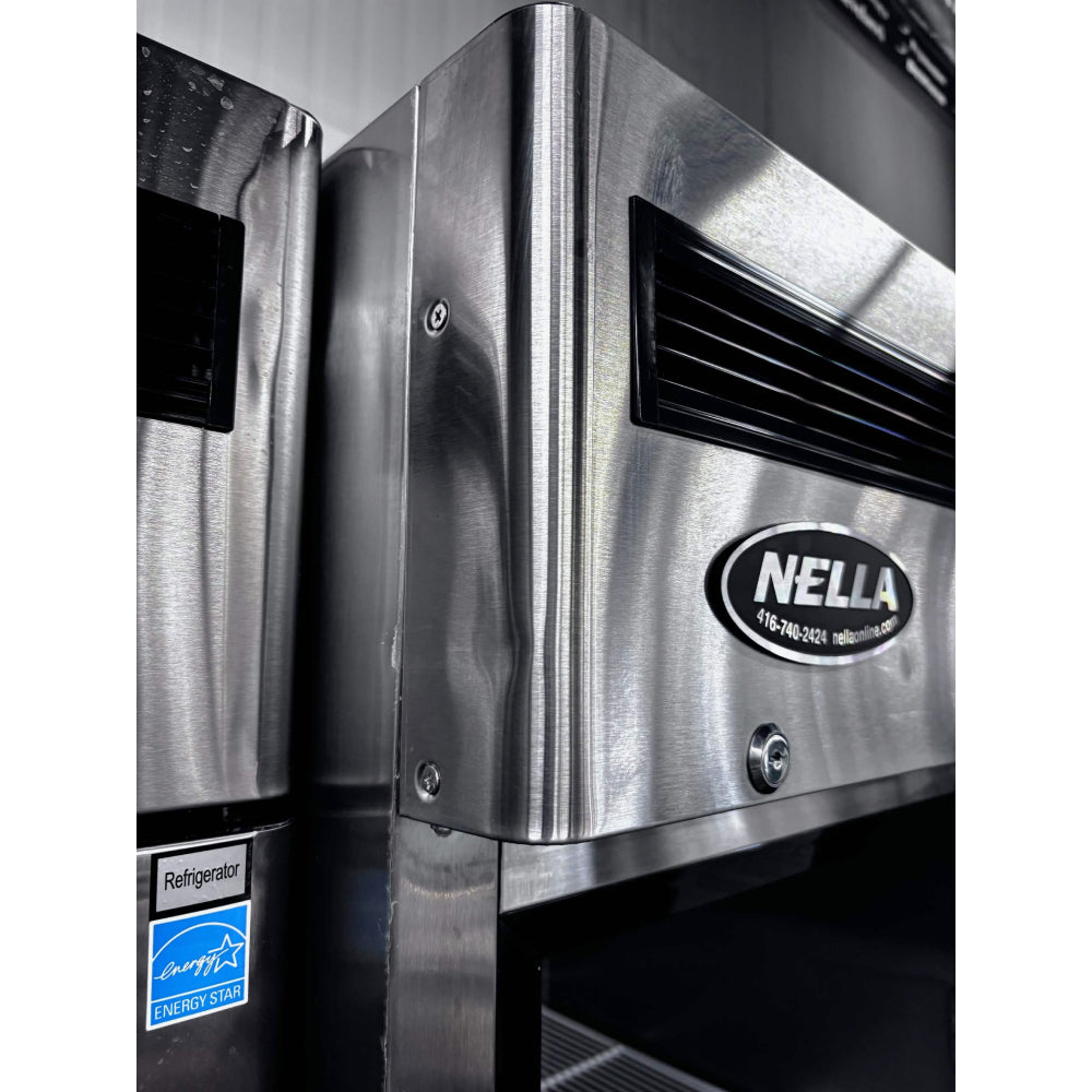 (USED) Atosa MBF8505GR 27" Bottom Mount Solid Door Reach-In Refrigerator - 19.1 Cu. Ft.