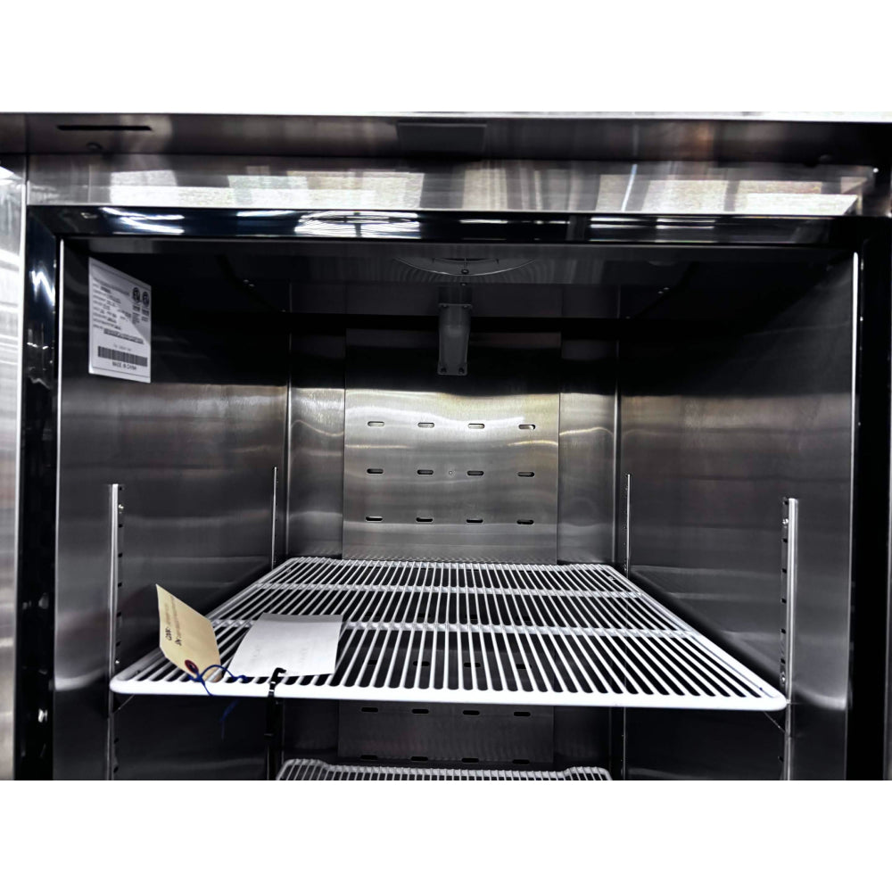 (USED) Atosa MBF8505GR 27" Bottom Mount Solid Door Reach-In Refrigerator - 19.1 Cu. Ft.
