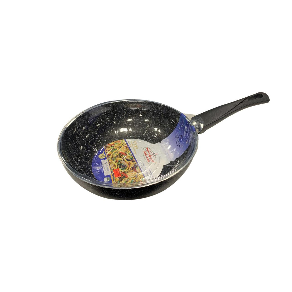 Acrochef 10" Black Frying Pan with Black Handle - VL-278