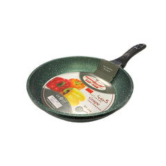 Acrochef 10" Green Frying Pan with Black Handle - RP-224
