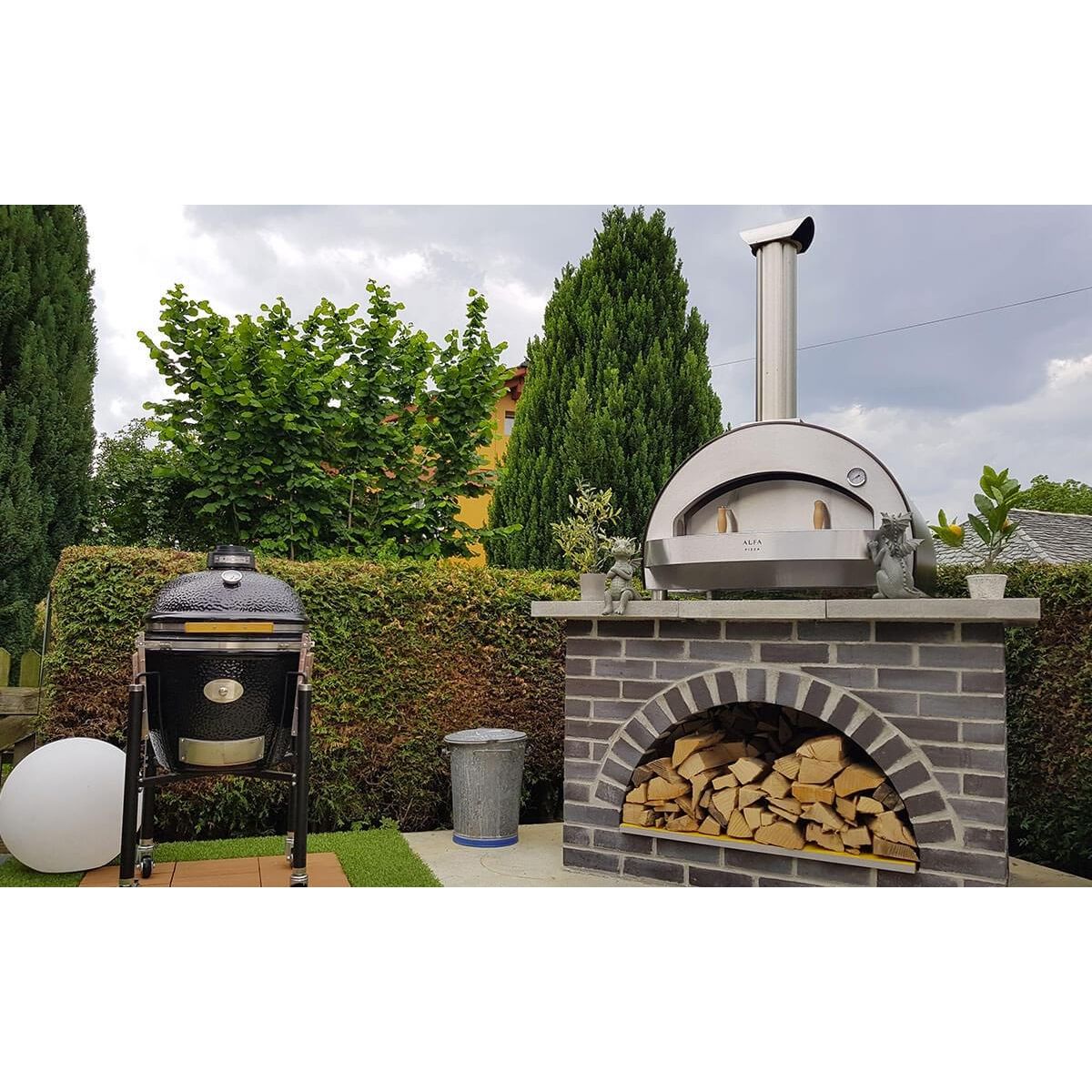 Alfa 4 PIZZE Wood Fired Pizza Oven - FX4P-LRAM-T