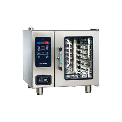 Alto-Shaam CTC6-10G 34.5" Combitherm CT Classic Boiler-Free 7-Pan Combi Oven with Touch Controls