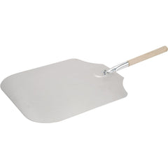American Metalcraft 3016 16" x 18" Aluminum Pizza Peel with 12" Wooden Handle