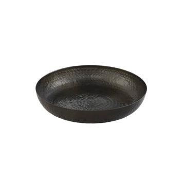 American Metalcraft ASEAB12 Aluminium 12" Seafood Tray - Black