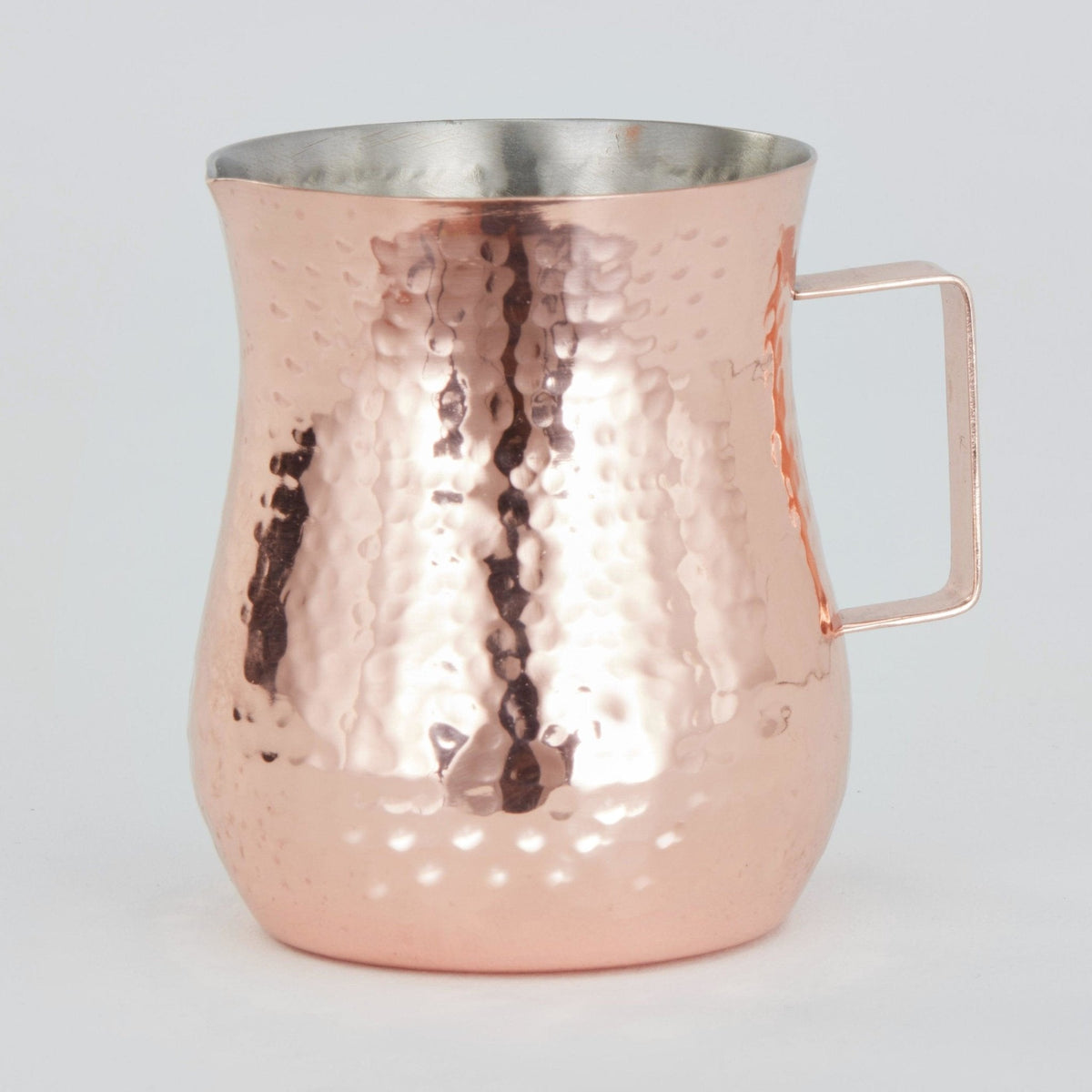 American Metalcraft CHC4 4 Oz. Hammered Bell Creamer - Copper