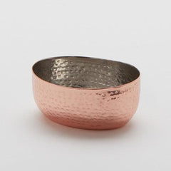American Metalcraft HSC4 4 Oz. Hammered Sauce Cup - Copper