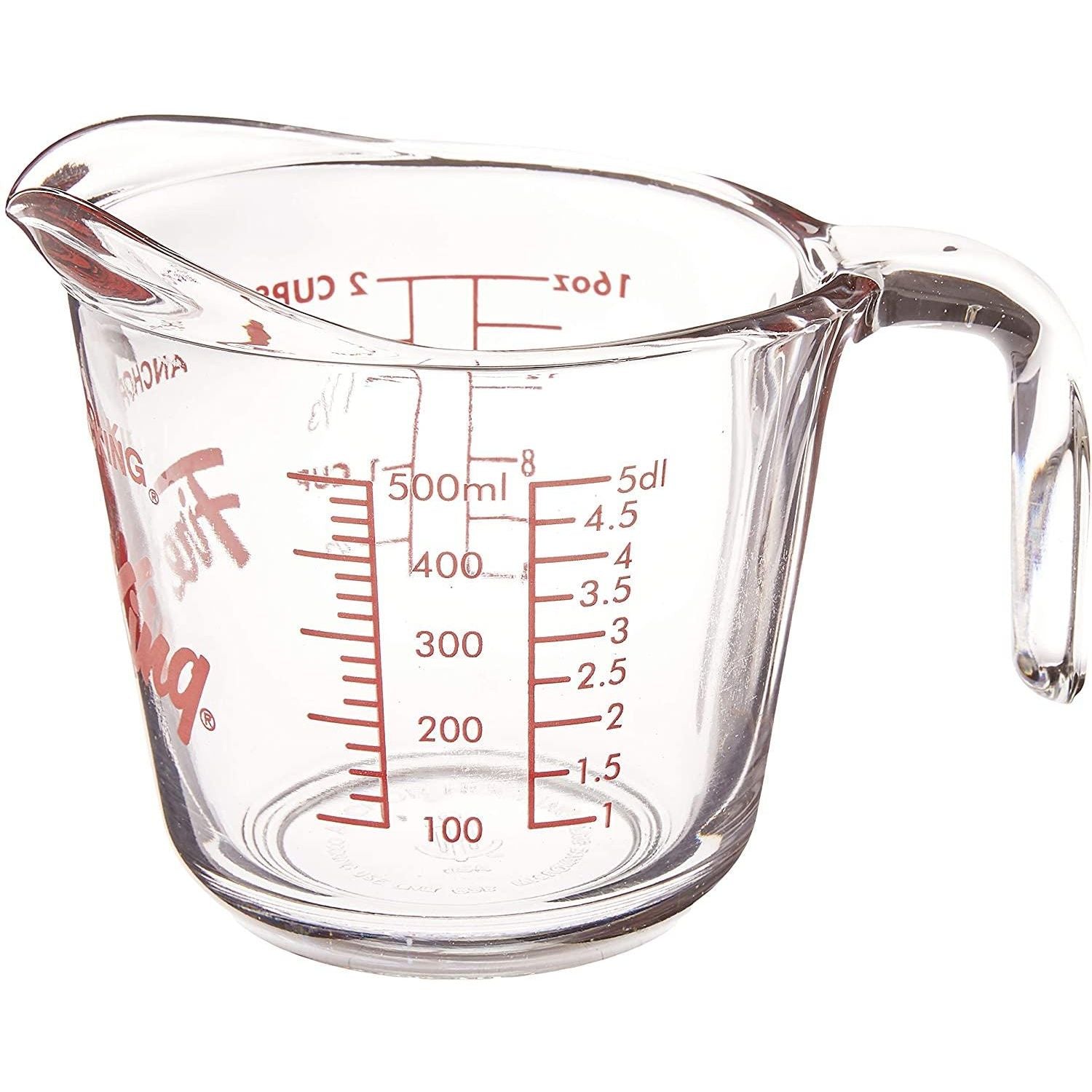Anchor Hocking Fire-King 16 Oz. Glass Measuring Cup - 68451
