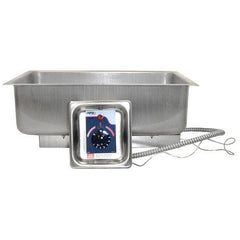 APW Wyott BM-30D 13.8" Uninsulated Hot Food Wells with Drain - 120V/750W
