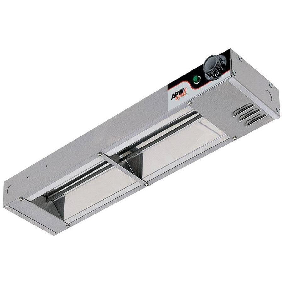 APW Wyott FD-60-IF 60" Strip Heat Lamp with LED Light and Remote Infinite Control - 208V/1,610W