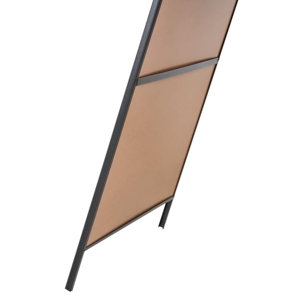 24" x 36" A-Frame RMBA-2436-B Sidewalk Sign Board Kit - Black