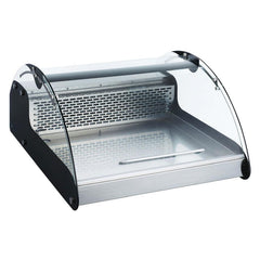 (USED) Nella 27” Curved Glass Countertop Refrigerated Sushi Display Case - 4.2 Cu. Ft. - 43074