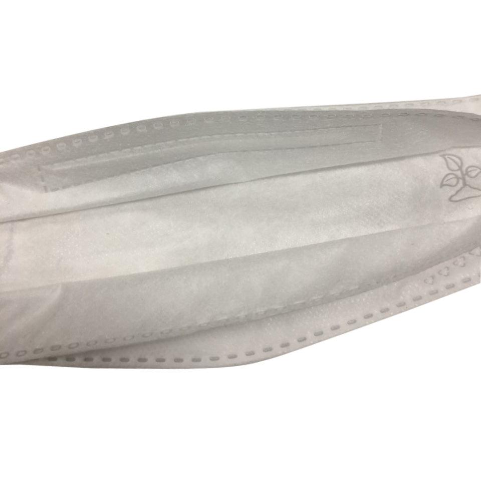 4-Ply White Dust Resistant Face Mask - 6/Pack
