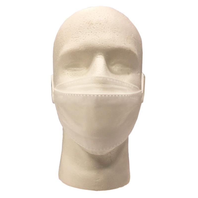 4-Ply White Dust Resistant Face Mask - 6/Pack