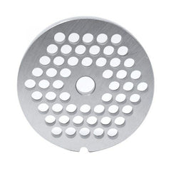#32 Stainless Steel Hubless Machine Plate with Single Notch - 3-15/16" Diameter, 5/16" Hole Size - 11230
