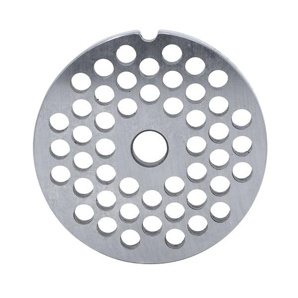#12 Carbon Steel Hubless Machine Plate with Single Notch - 2-3/4" Diameter, 1/4" Hole Size - 11237