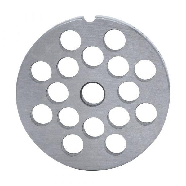 #12 Carbon Steel Hubless Machine Plate with Single Notch - 2-3/4" Diameter, 3/8" Hole Size - 11239