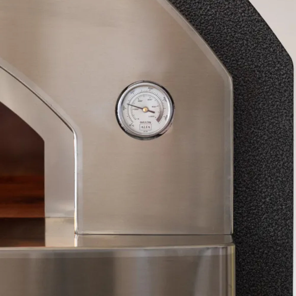 Alfa Quick 4 Pizze Silver Grey Professional Pizza Oven - Q4P