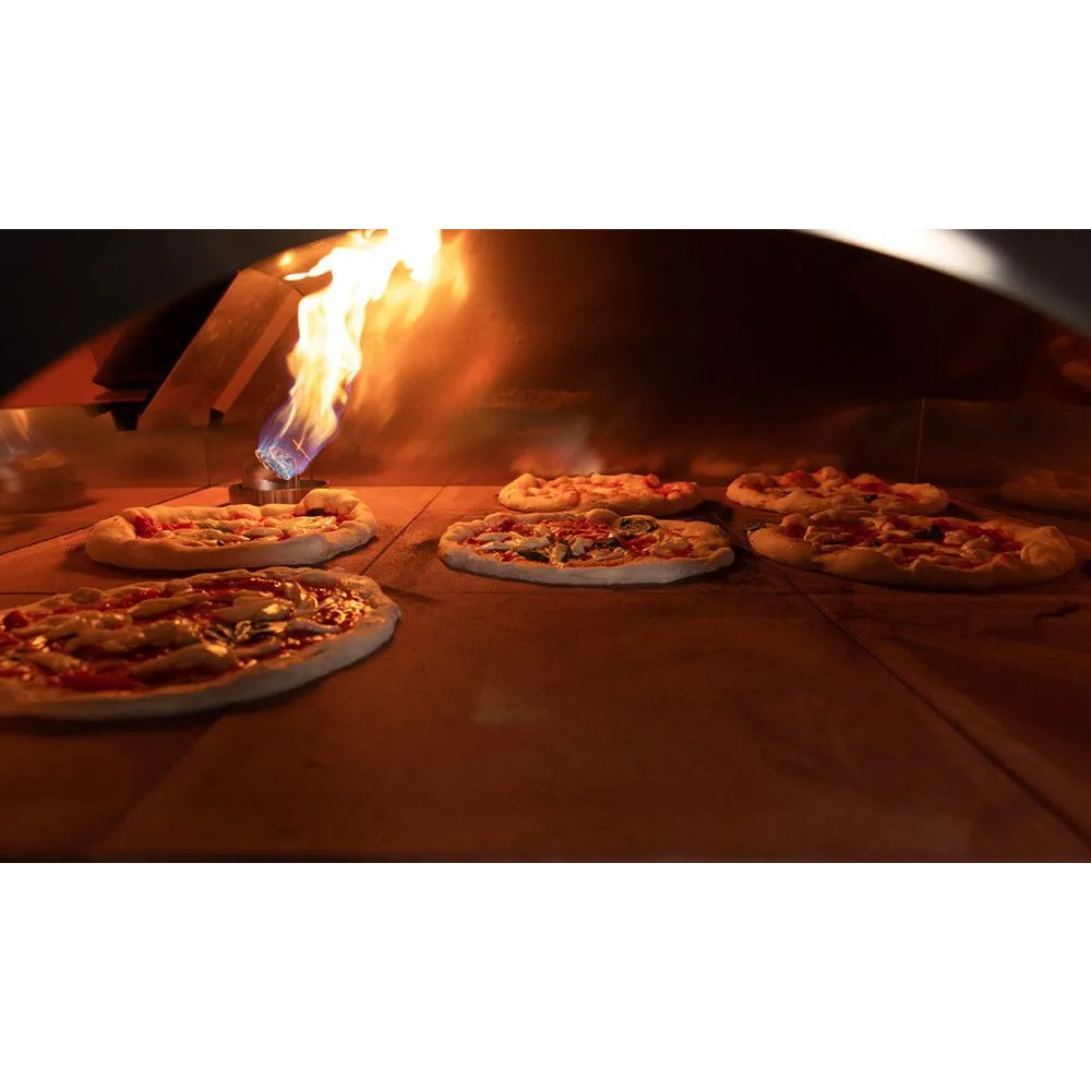 Alfa Quick 6 Pizze Silver Grey Professional Pizza Oven - Q6P