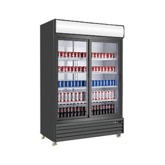 (SCRATCH & DENT) EFI C2S-52.4GD 52" Sliding Glass 2-Door Refrigerated Merchandiser - 50 Cu. Ft.